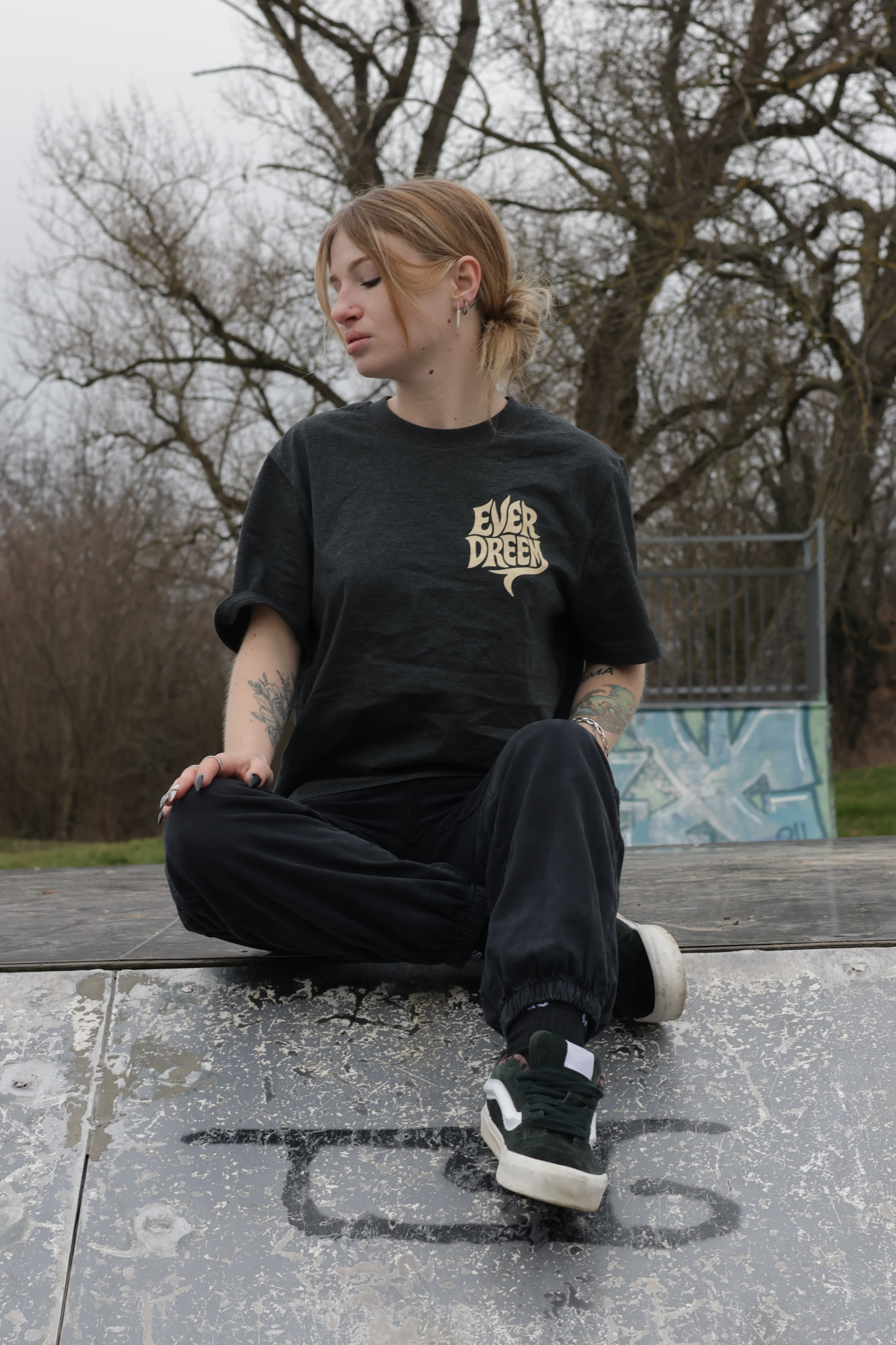 gris chiné foncé Dark Grey Heather